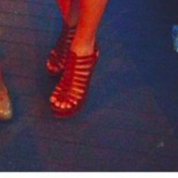 Steve Madden Strappy Chunky Heel Cognac - Picture 4 of 4